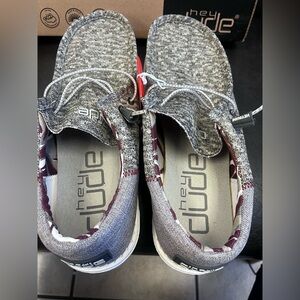 Hey Dude Gray Casual Shoes